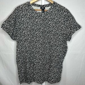 H&M Monochrome Abstract Men's Tee